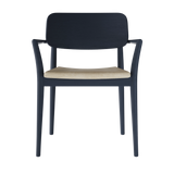 Griff Wood Back Arm Chair