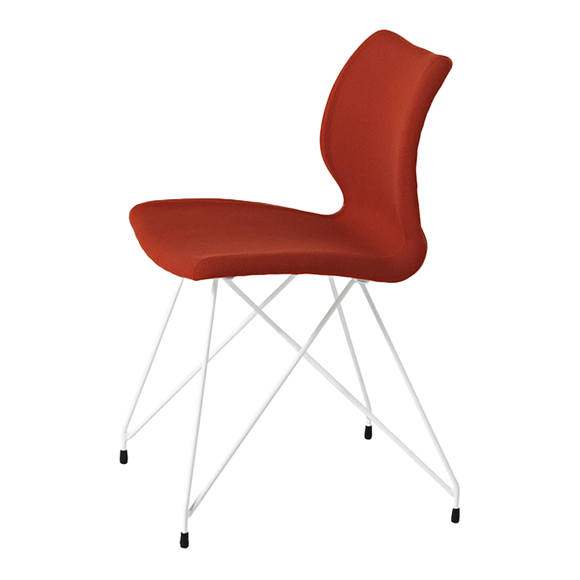 Kay Upholstered Wire Steel Chair