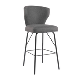 Milken Metal Legged Bar Stool