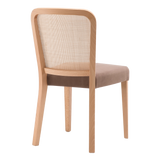 Square Cane Webbed Chair