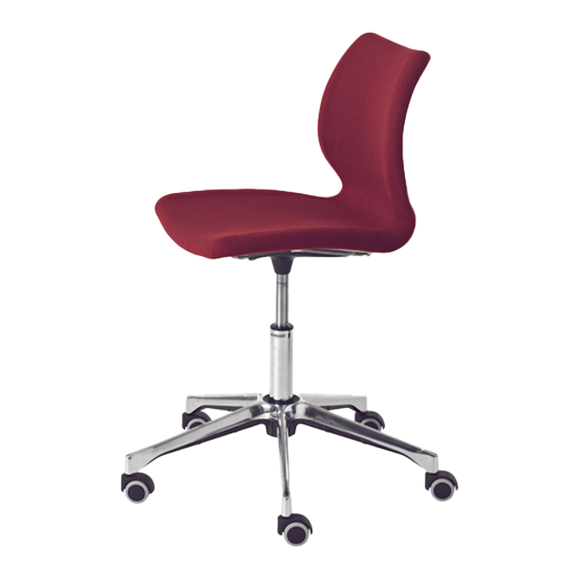 Kay Upholstered Swivel With Wheels