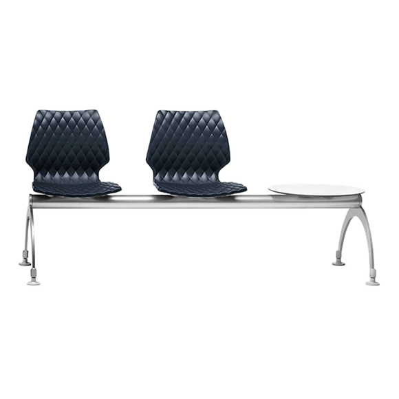 Kay Two Seater Bench With Shelf