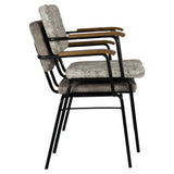 Leo Metal Arm Chair | Barone
