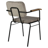 Leo Metal Arm Chair | Barone