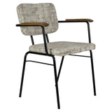 Leo Metal Arm Chair | Barone