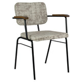 Leo Metal Arm Chair | Barone