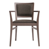 Nix Open Wood Arm Chair