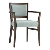 Nix Open Wood Arm Chair