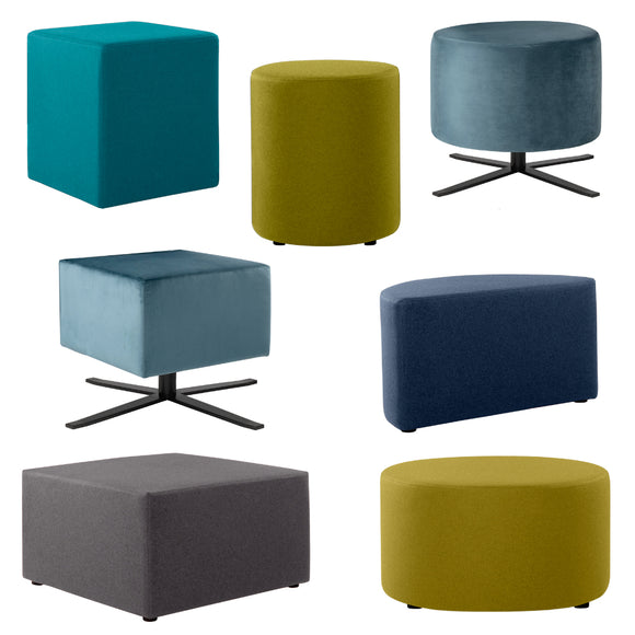 6S Modular Series - Ottomans & Backless Pieces