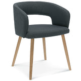 Roy Upholstered Wood  Chair