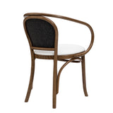 Miponi Upholstered Bentwood Arm Chair